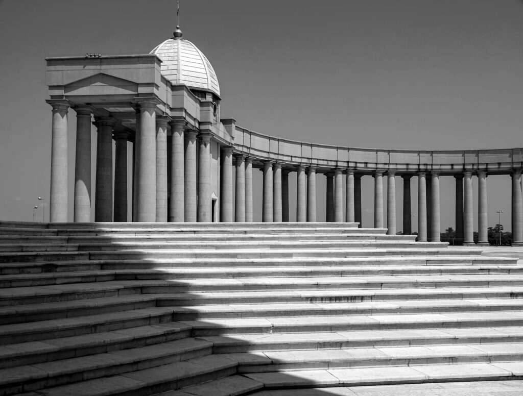 the basilica of our lady of peace yamoussoukro ivory coast